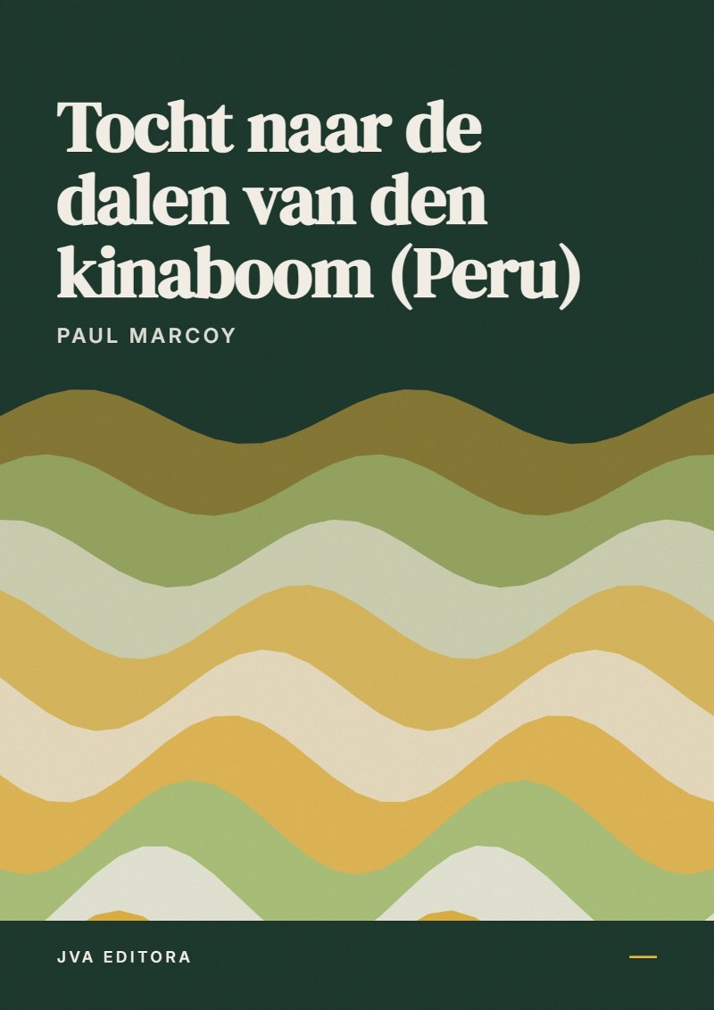 Capa de Tocht naar de dalen van den kinaboom (Peru)