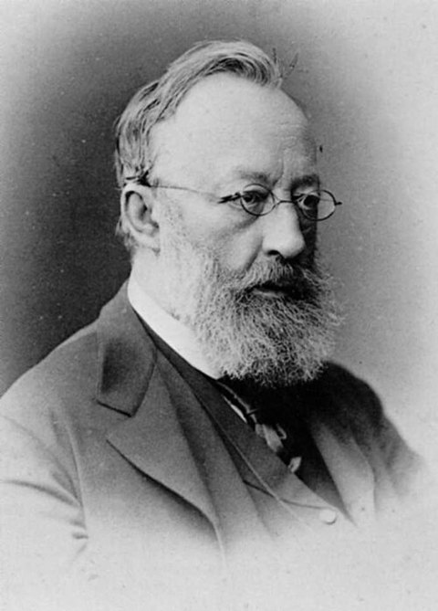 Retrato de Gottfried Keller