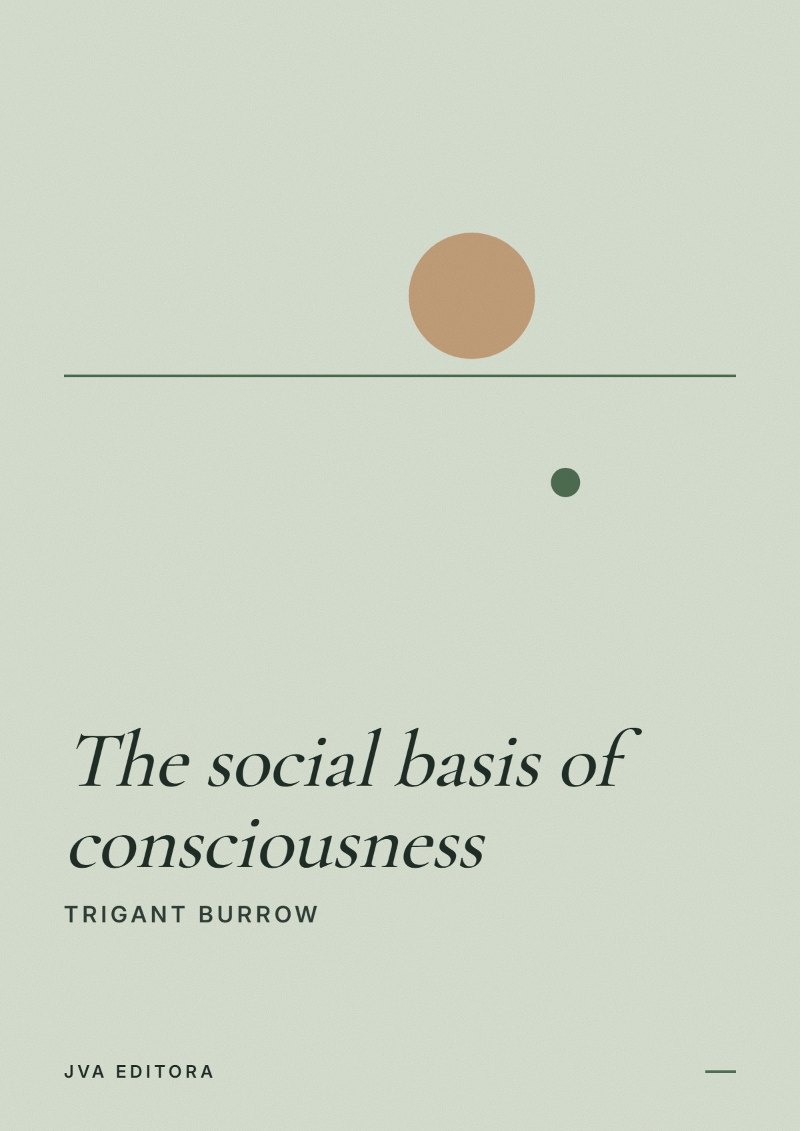 《The social basis of consciousness》封面