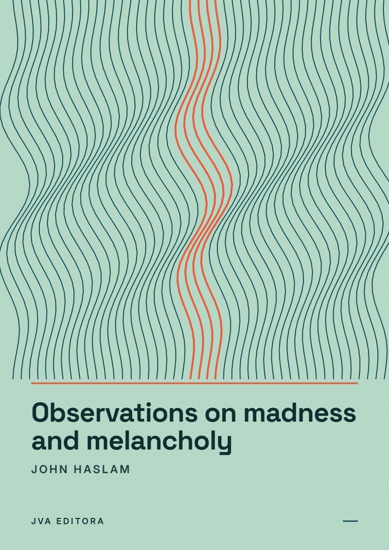 Εξώφυλλο του Observations on madness and melancholy