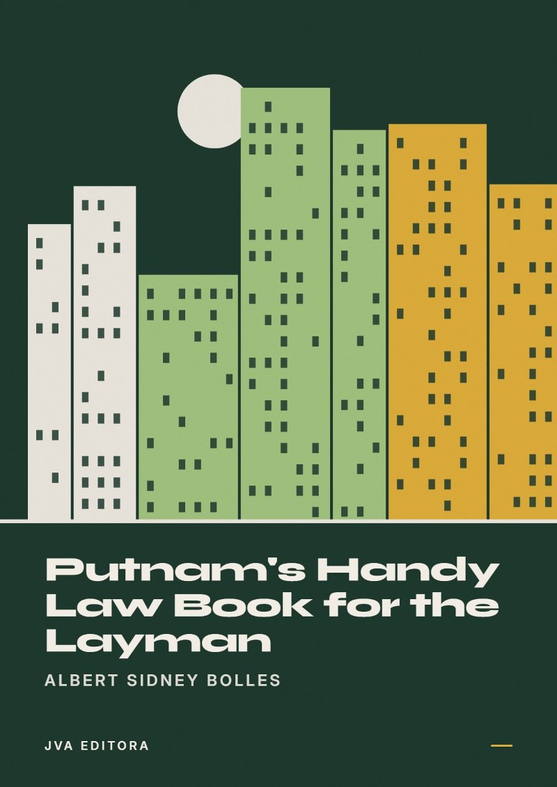 Capa de Putnam's Handy Law Book for the Layman