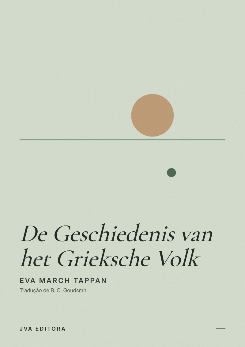 《De Geschiedenis van het Grieksche Volk》封面