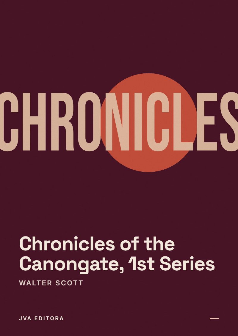 Portada de Chronicles of the Canongate, 1st Series