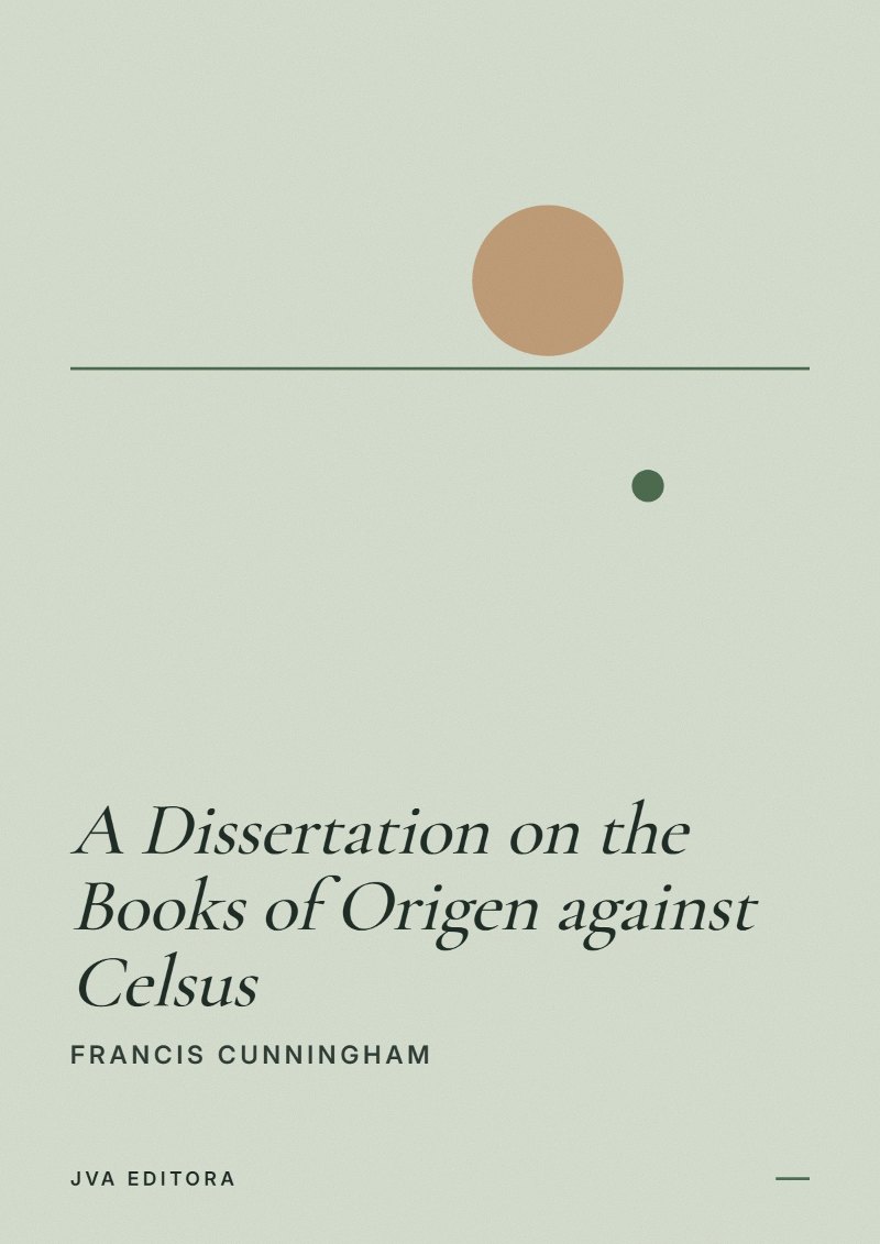 Capa de A Dissertation on the Books of Origen against Celsus