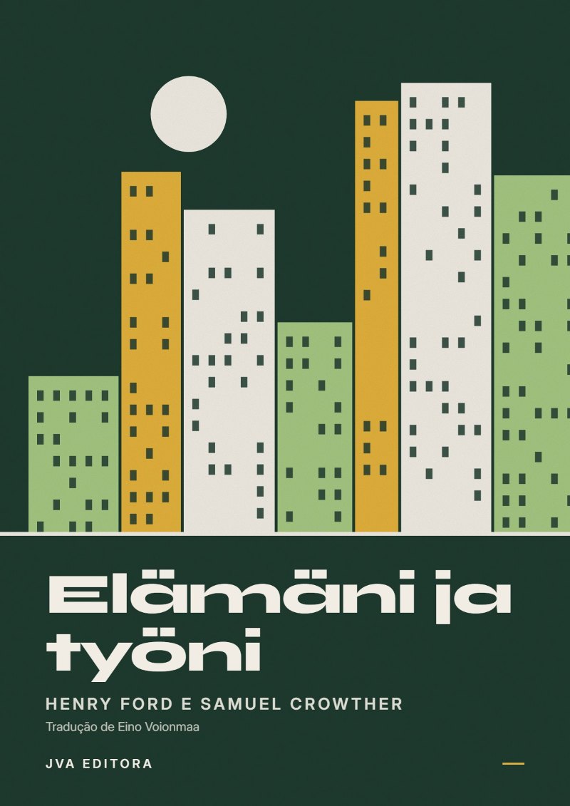 Copertina di Elämäni ja työni