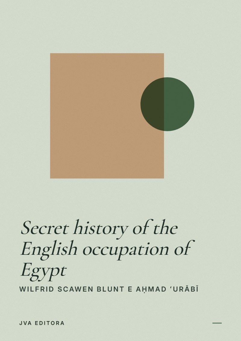 Capa de Secret history of the English occupation of Egypt