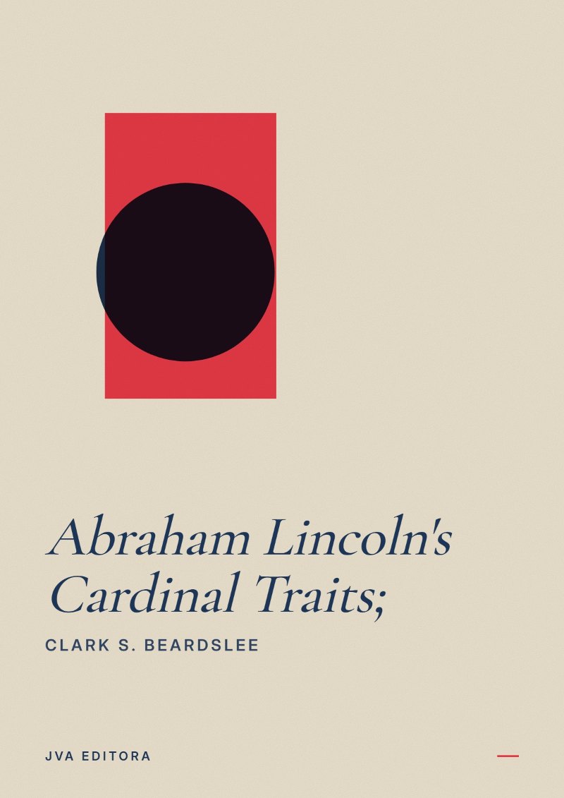 Capa de Abraham Lincoln's Cardinal Traits;
