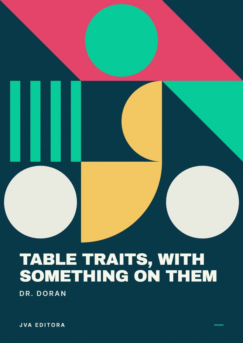 Cover of Table traits, with something on them