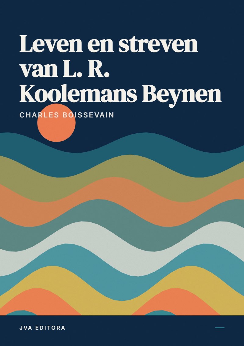 Capa de Leven en streven van L. R. Koolemans Beynen