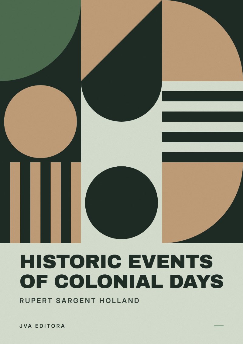 《Historic Events of Colonial Days》封面