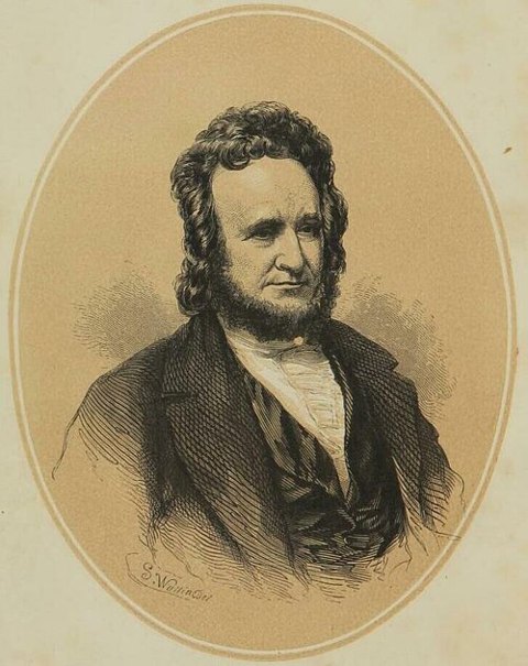 John Bovee Dods的肖像