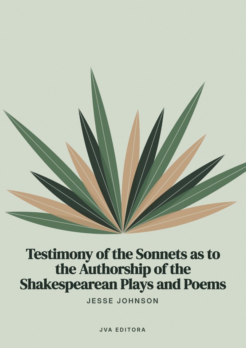 Capa de Testimony of the Sonnets as to the Authorship of the Shakespearean Plays and Poems