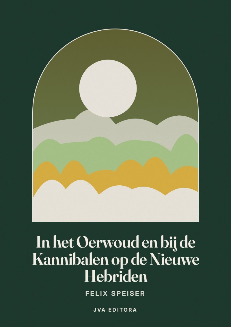 Portada de In het Oerwoud en bij de Kannibalen op de Nieuwe Hebriden
