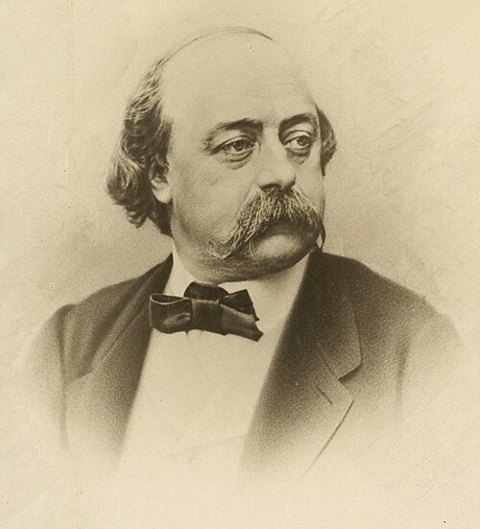 Retrato de Gustave Flaubert