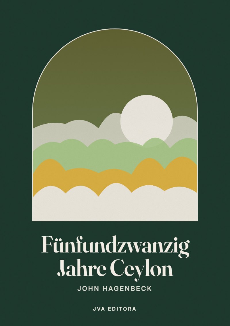 Portada de Fünfundzwanzig Jahre Ceylon