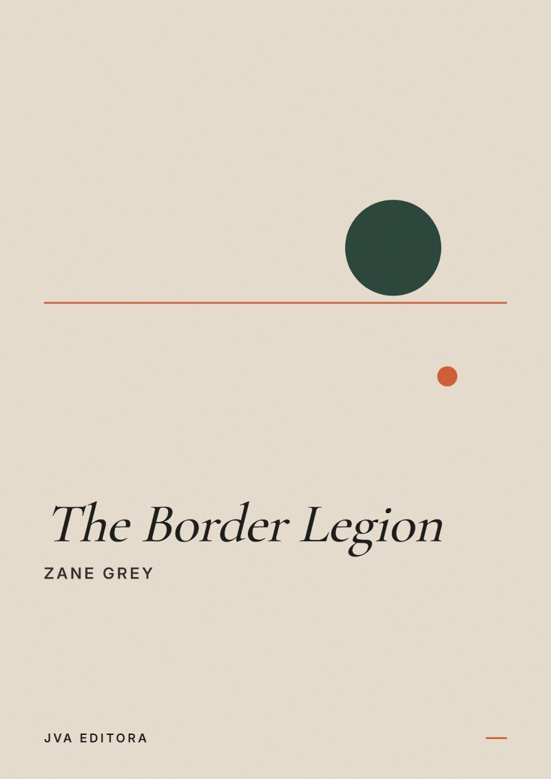 《The Border Legion》封面