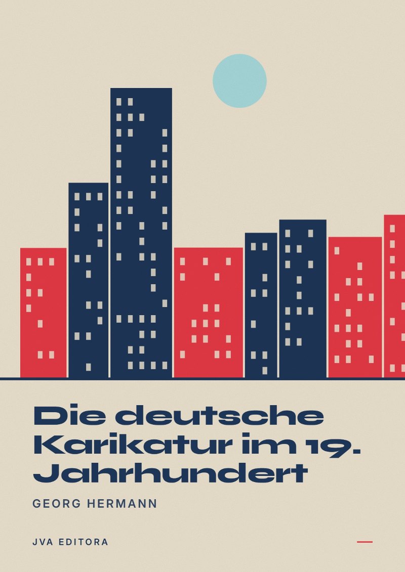 Cover of Die deutsche Karikatur im 19. Jahrhundert