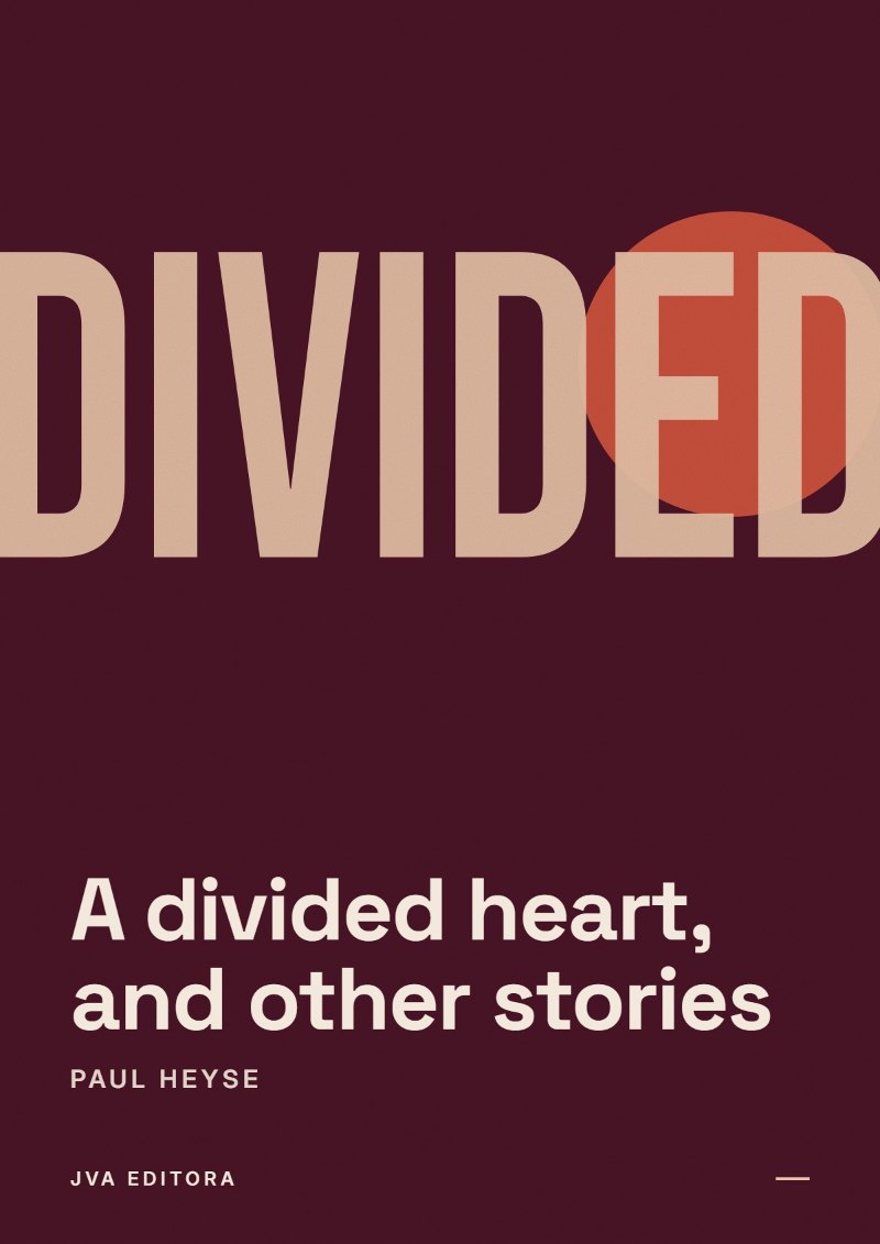 Εξώφυλλο του A divided heart, and other stories
