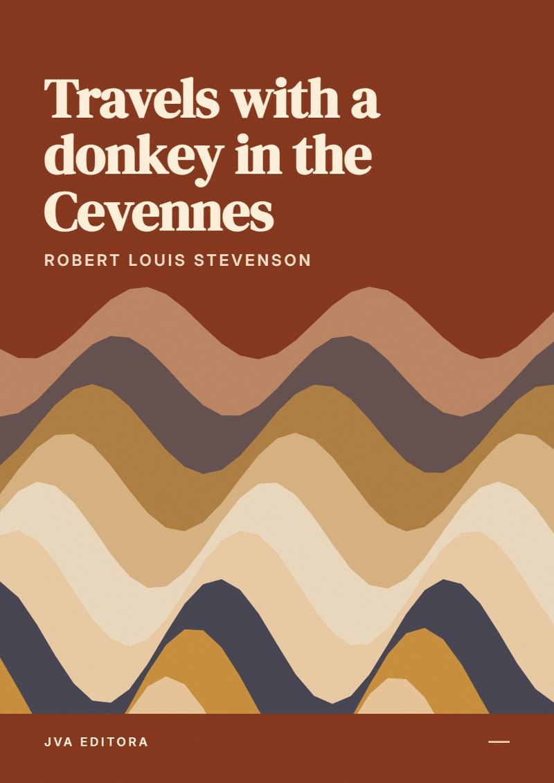 Copertina di Travels with a donkey in the Cevennes