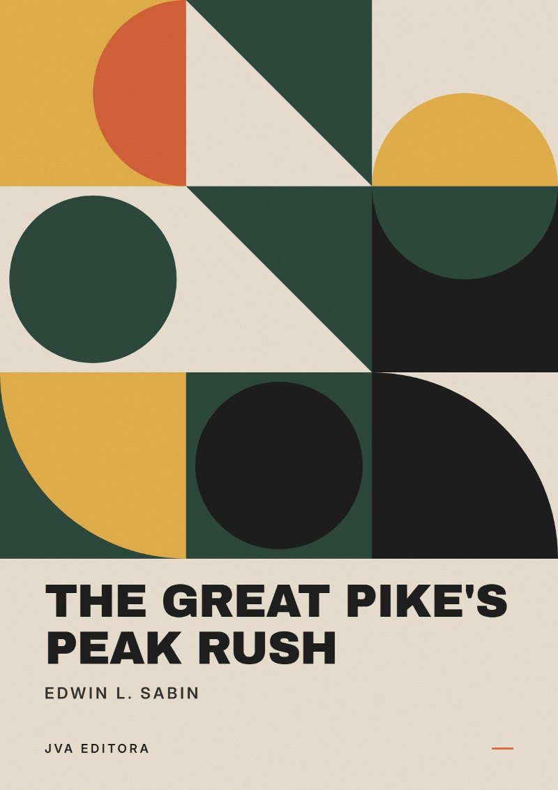 《The great Pike's Peak rush》封面