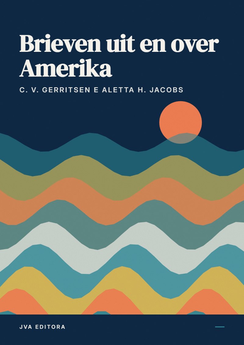 《Brieven uit en over Amerika》封面