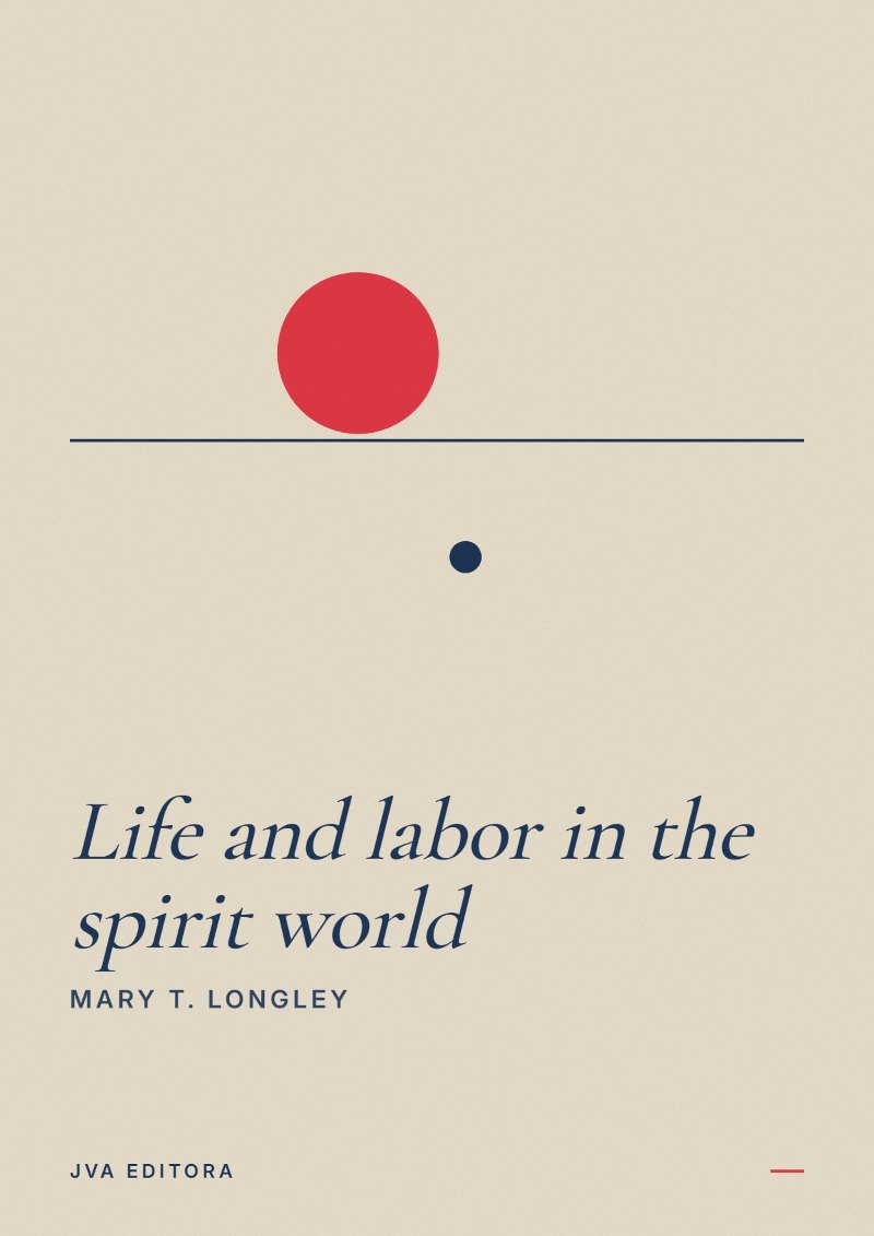 Εξώφυλλο του Life and labor in the spirit world