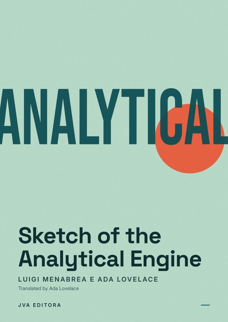 Capa de Sketch of the Analytical Engine