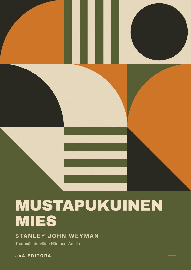 Copertina di Mustapukuinen mies