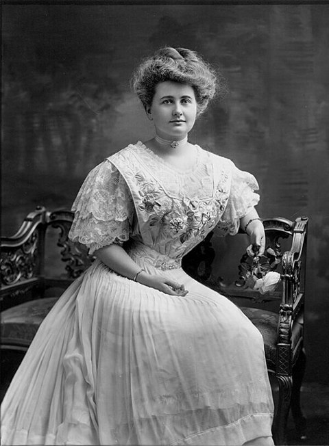 Portrait of Clara Erskine Clement Waters