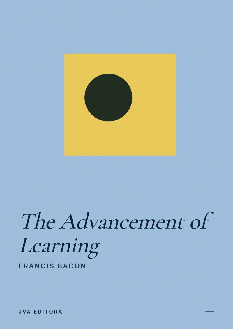 Copertina di The Advancement of Learning