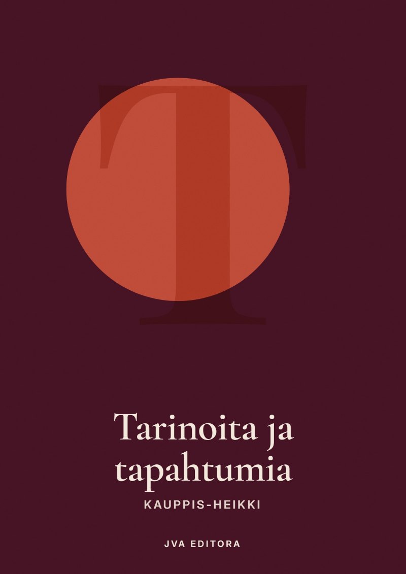 Εξώφυλλο του Tarinoita ja tapahtumia