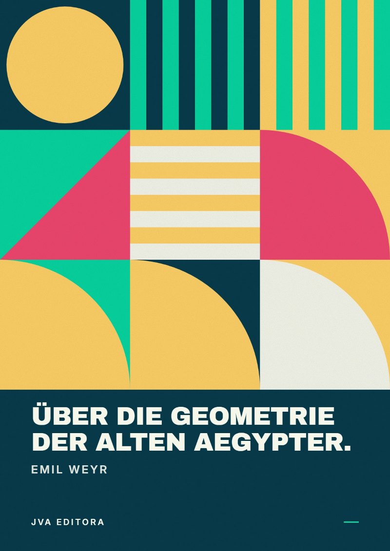 Couverture de Über die Geometrie der alten Aegypter.
