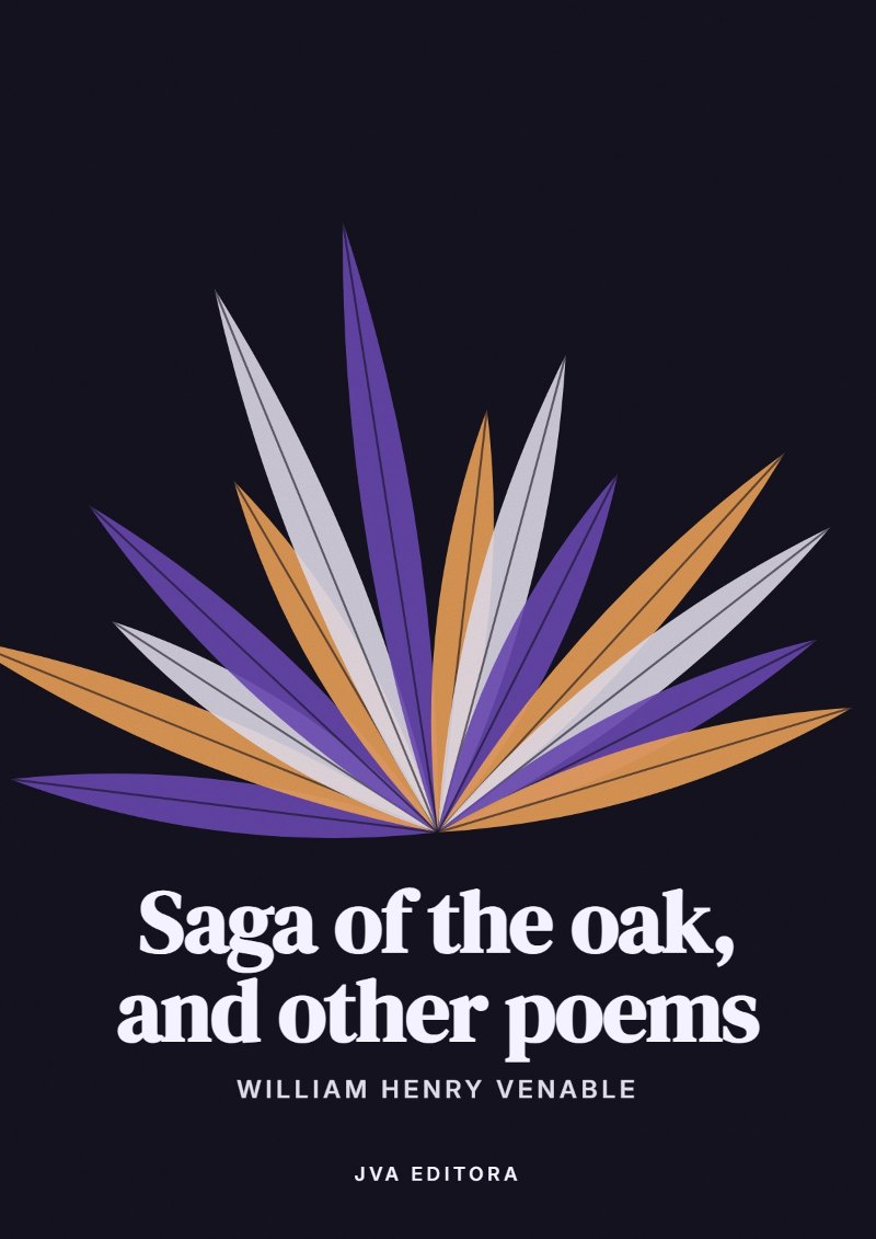 Cover von Saga of the oak, and other poems