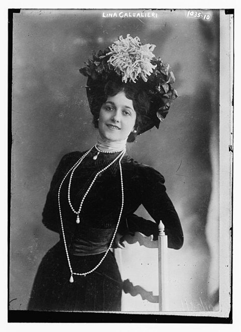 Porträt von Lina Cavalieri