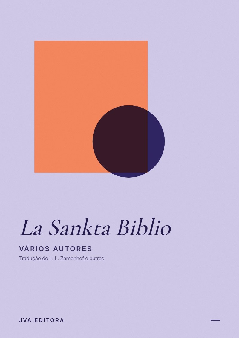 Capa de La Sankta Biblio