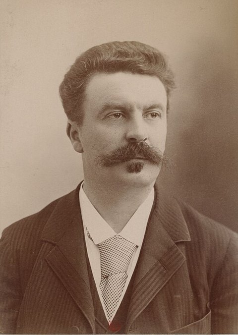 Retrato de Guy de Maupassant