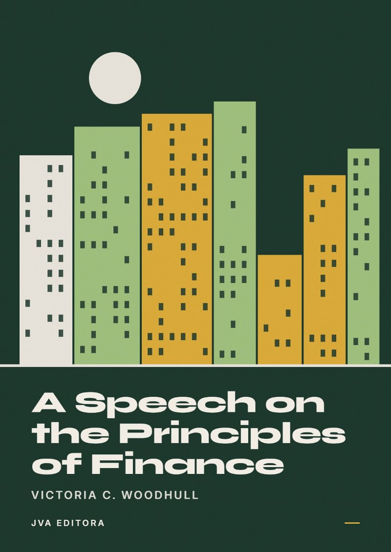 Copertina di A Speech on the Principles of Finance