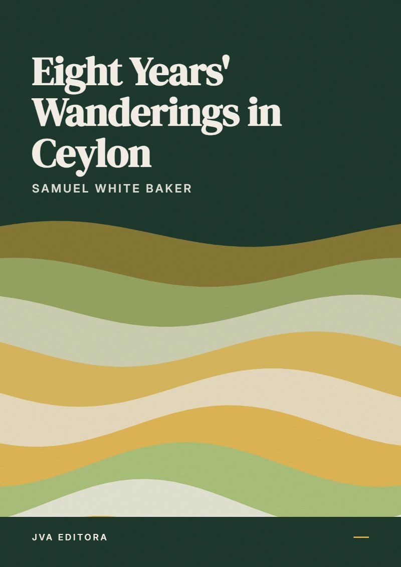 《Eight Years' Wanderings in Ceylon》封面