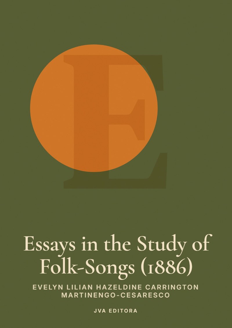 Capa de Essays in the Study of Folk-Songs (1886)