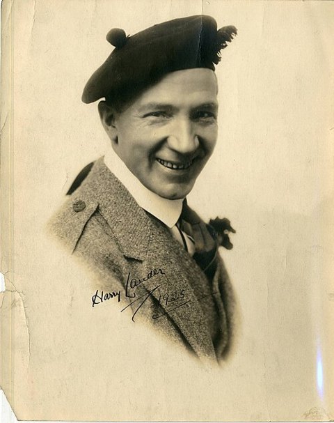 Ritratto di Harry Lauder