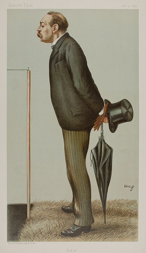 Porträt von Montague Shearman