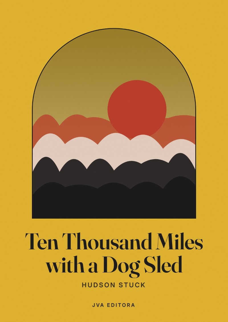 Capa de Ten Thousand Miles with a Dog Sled