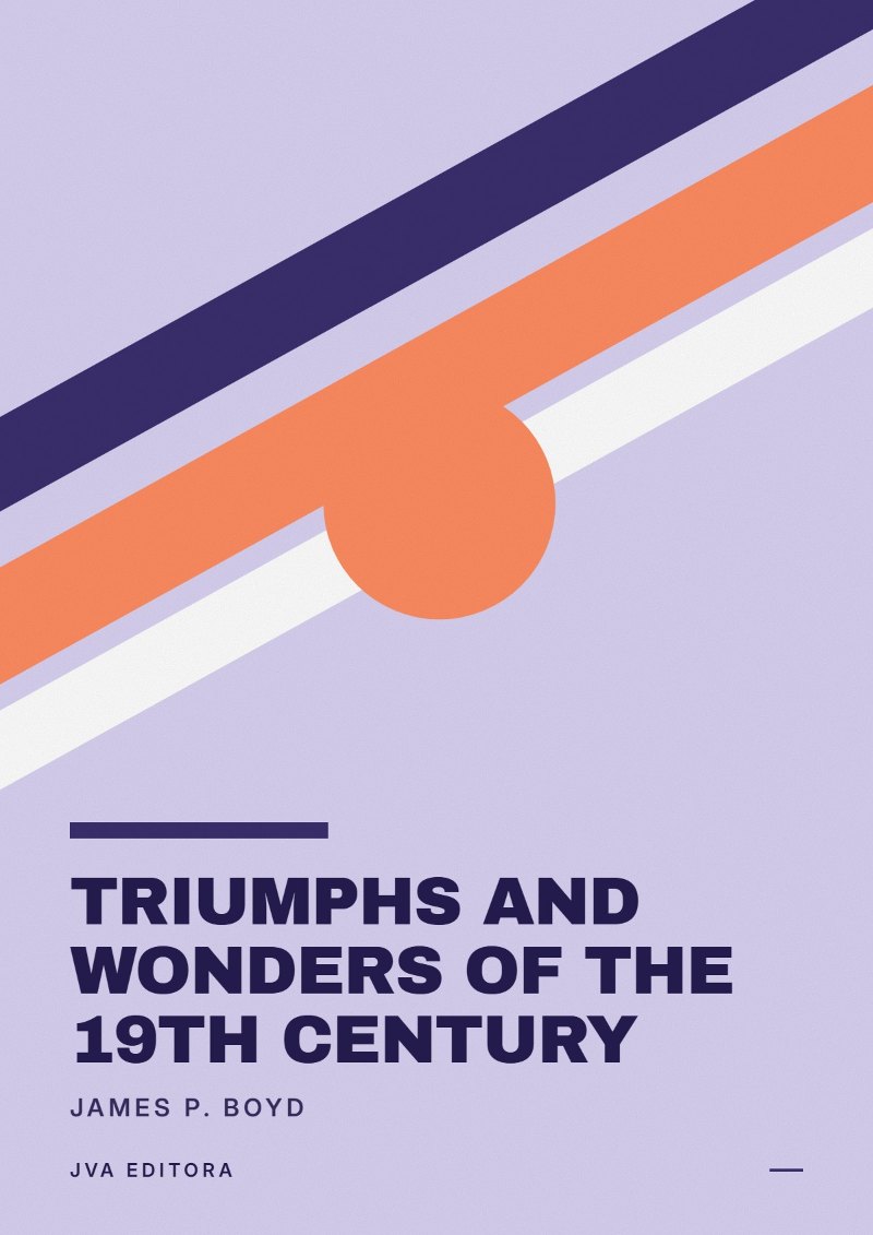 Portada de Triumphs and Wonders of the 19th Century