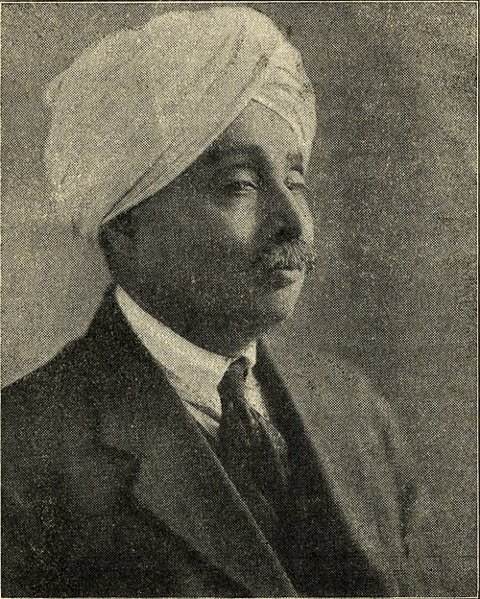 Retrato de Lala Lajpat Rai