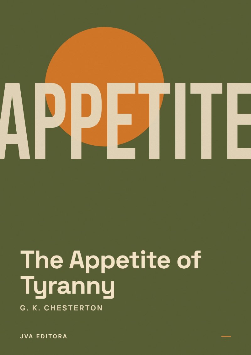 Capa de The Appetite of Tyranny