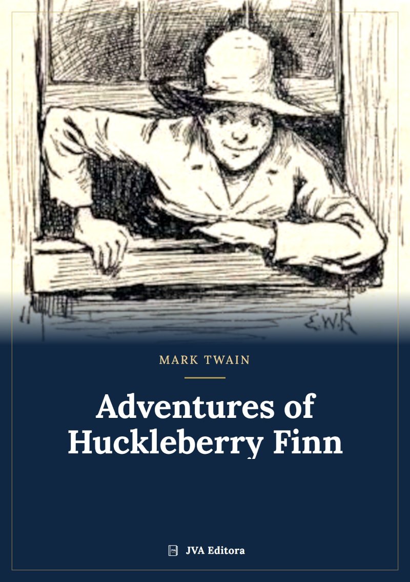 Cover of Adventures of Huckleberry Finn