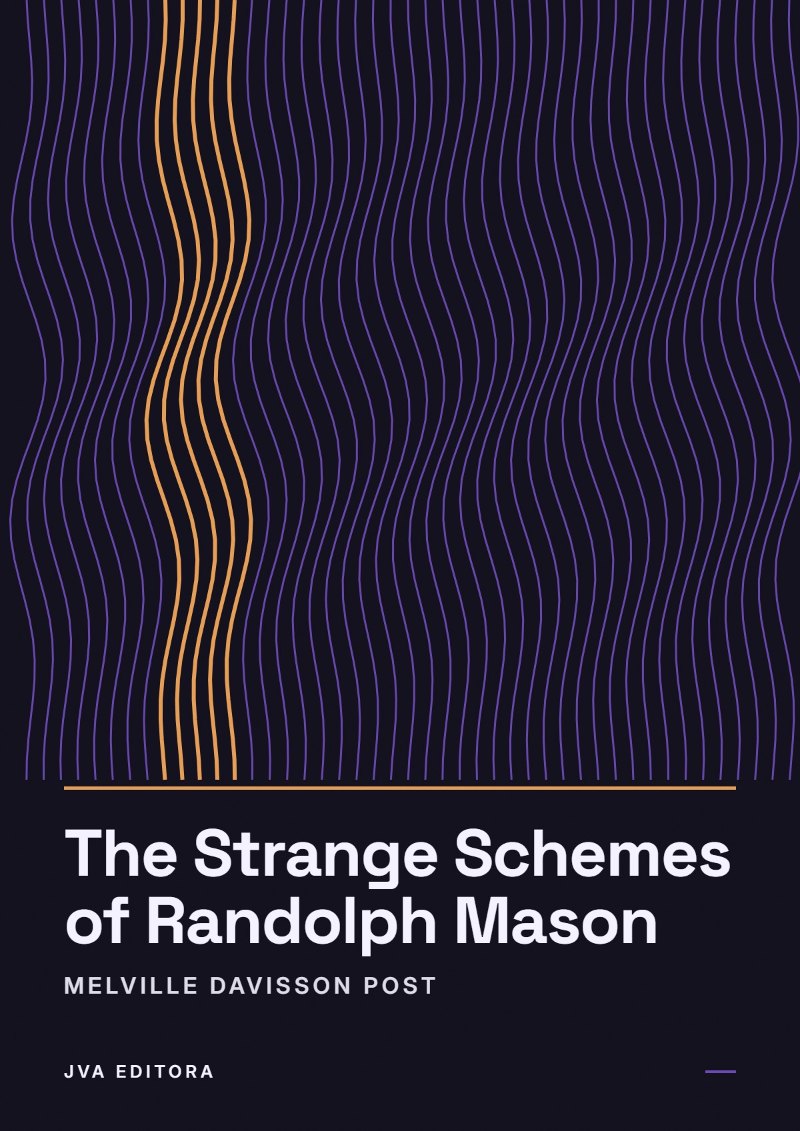 《The Strange Schemes of Randolph Mason》封面