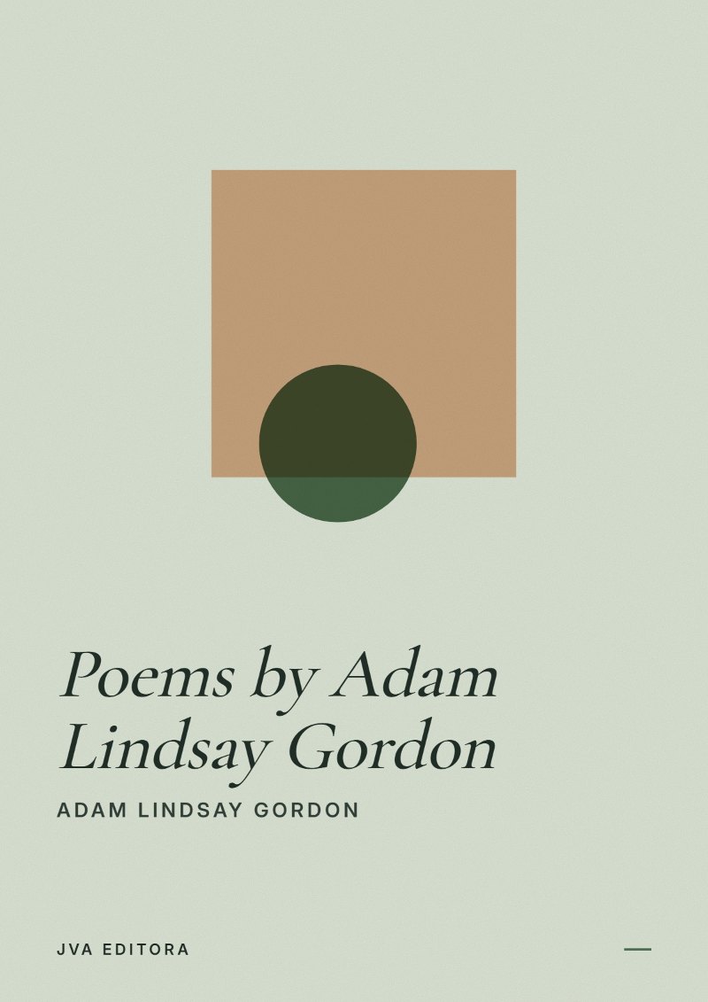 Copertina di Poems by Adam Lindsay Gordon