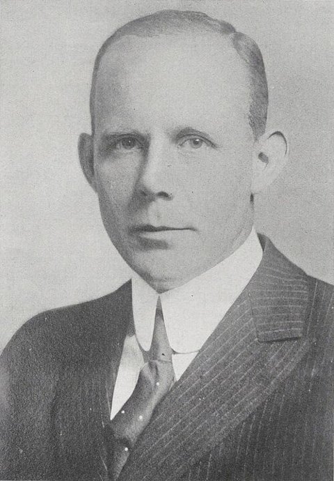 Porträt von Grantland Rice