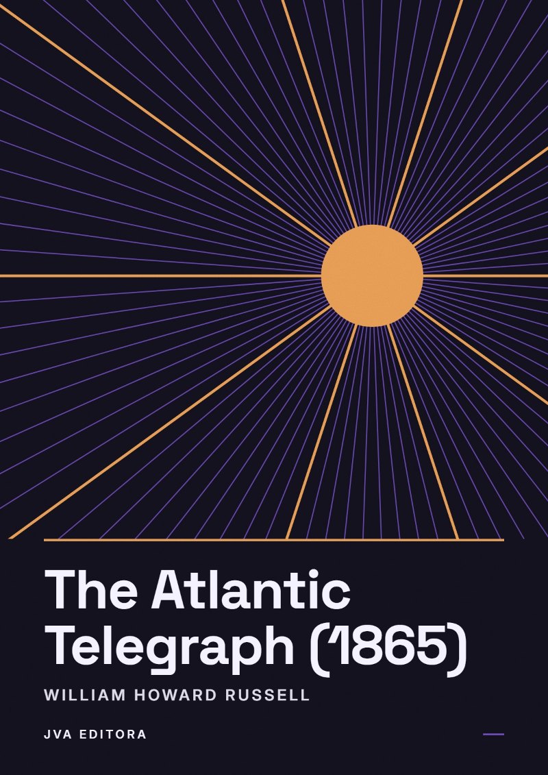 Capa de The Atlantic Telegraph (1865)